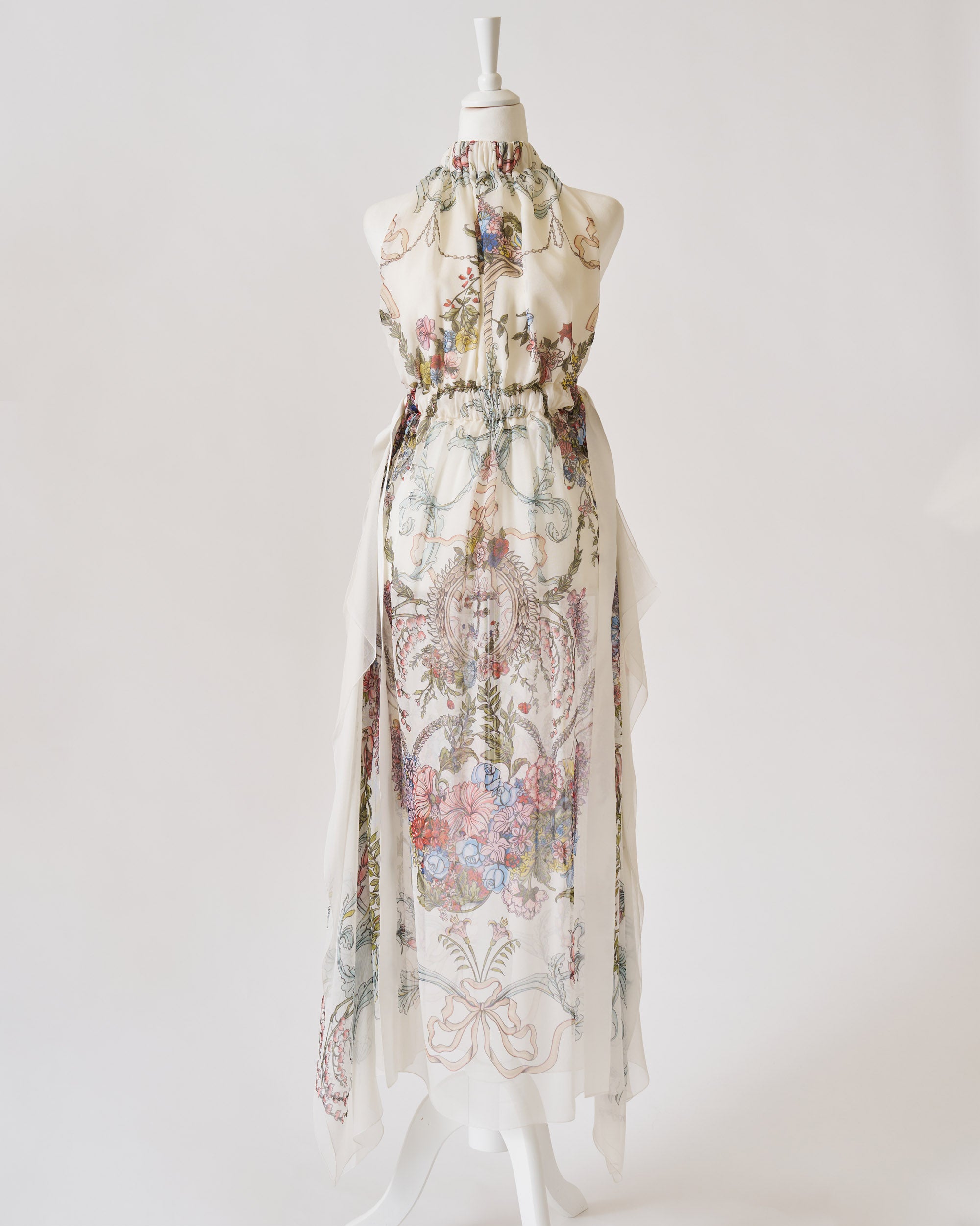 Fendi maxi silk dress – Iryna Sigunava - Main Image