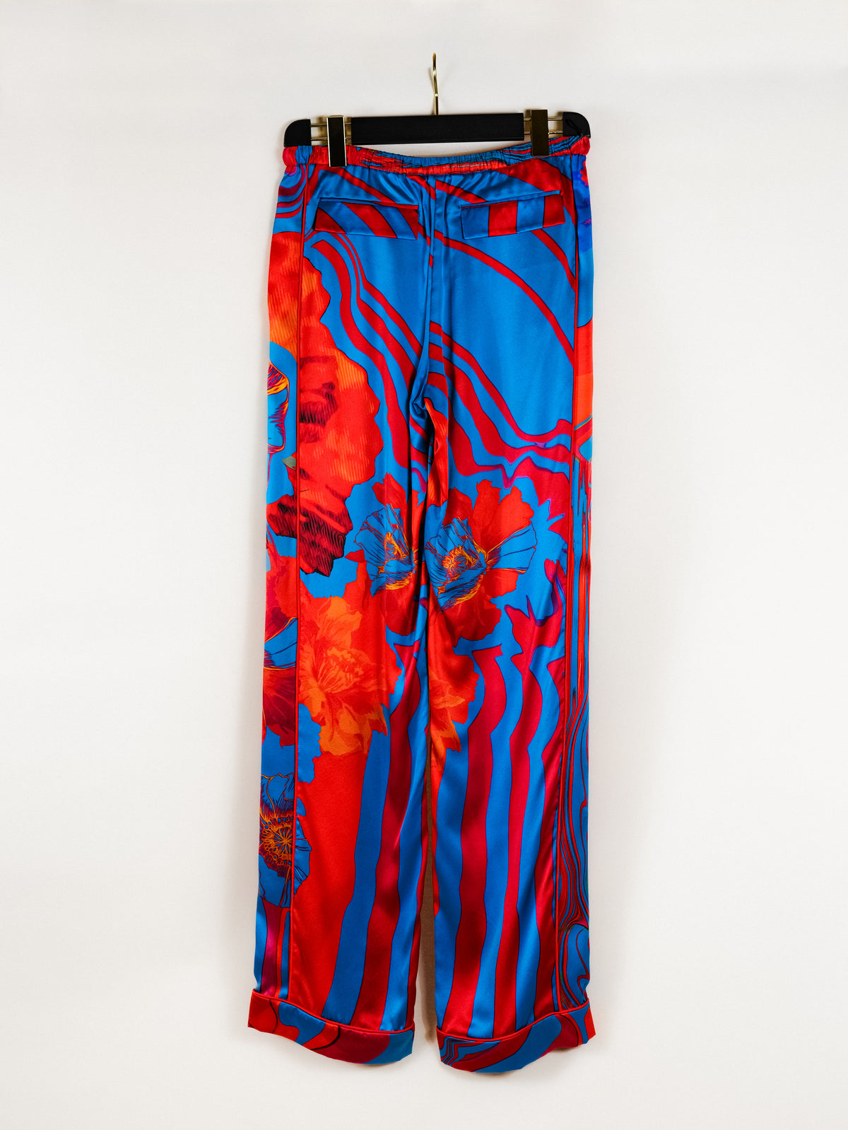 PANTALONI FLOREALI PSICHEDELICI - ROBERTO CAVALLI