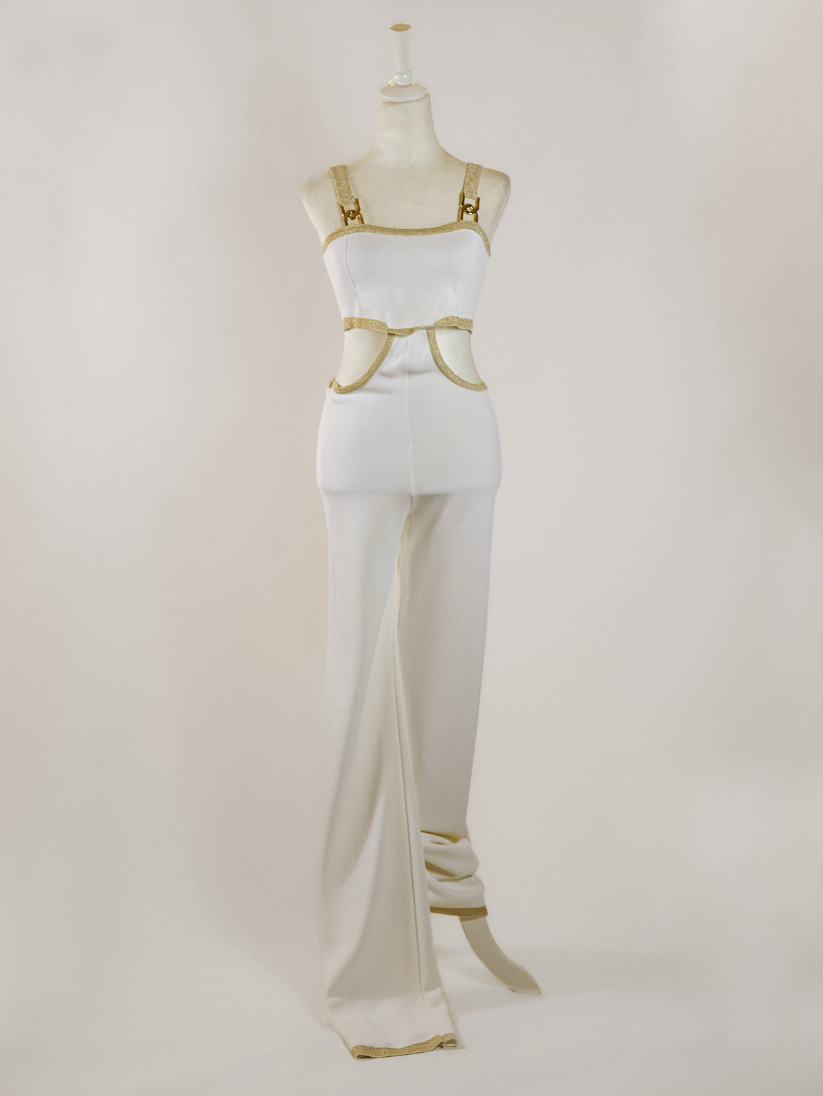 WHITE GOLD SUIT - BALMAIN