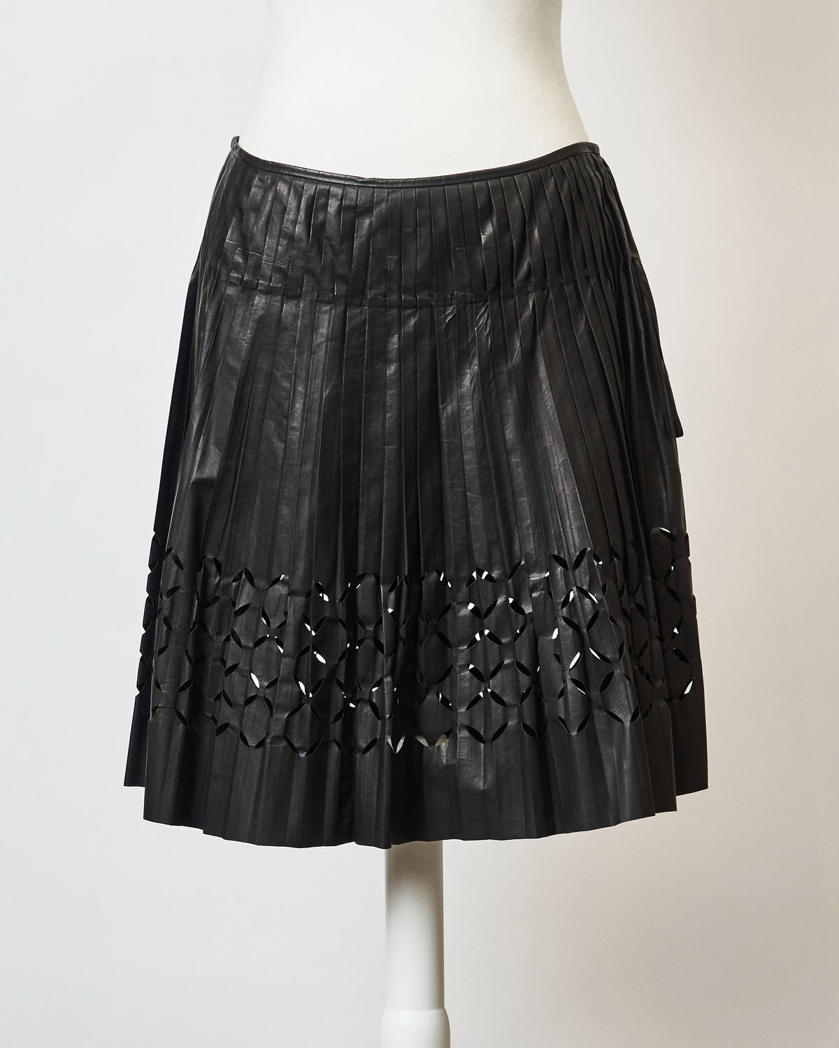 Roberto Cavalli Leather Skirt