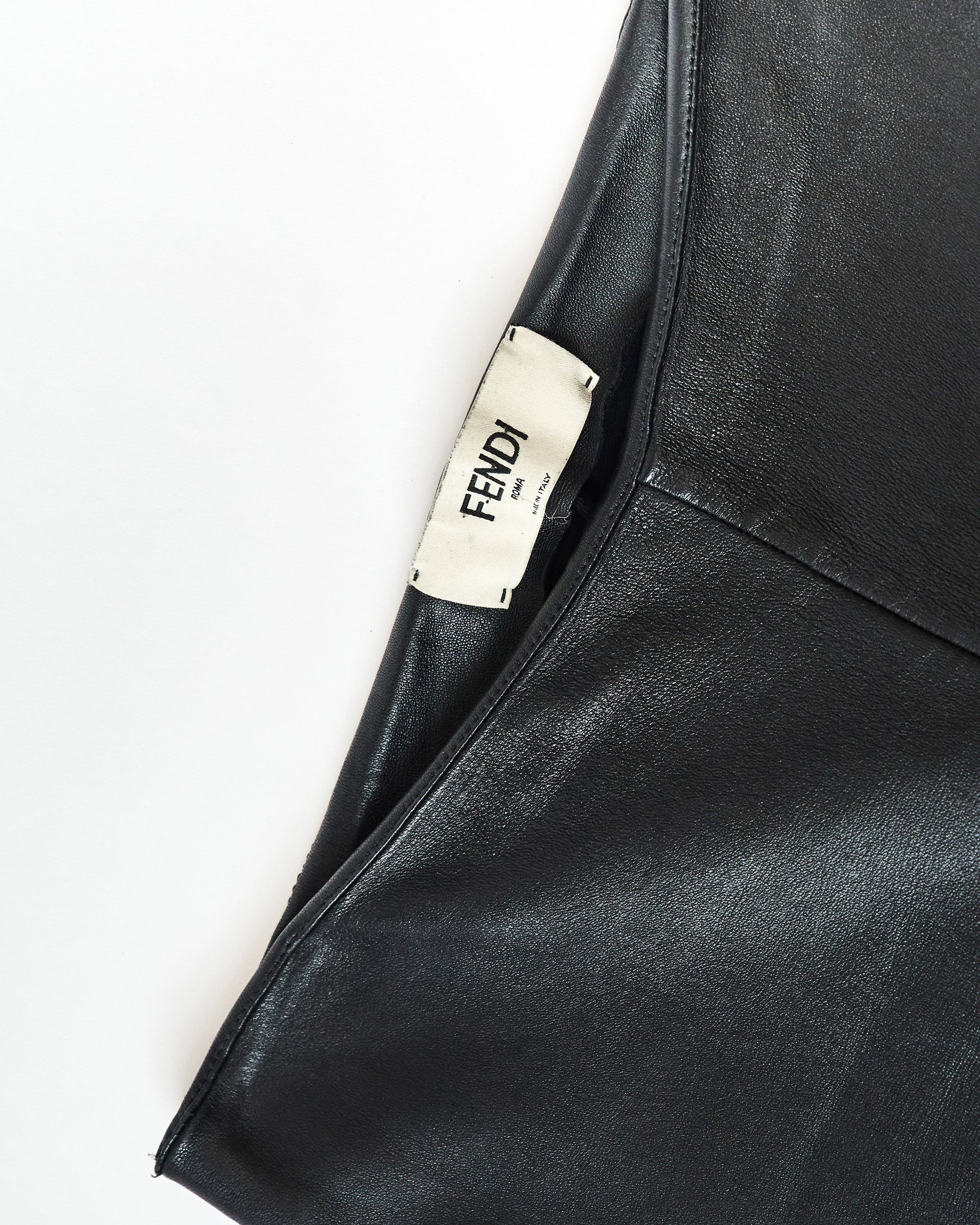 Fendi Leather Pants Iryna Sigunava