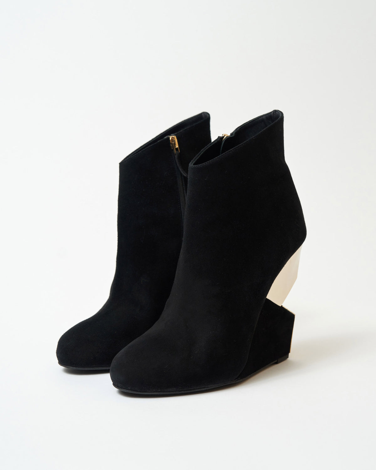 Stivali Charline de Luca Michi in camoscio nero