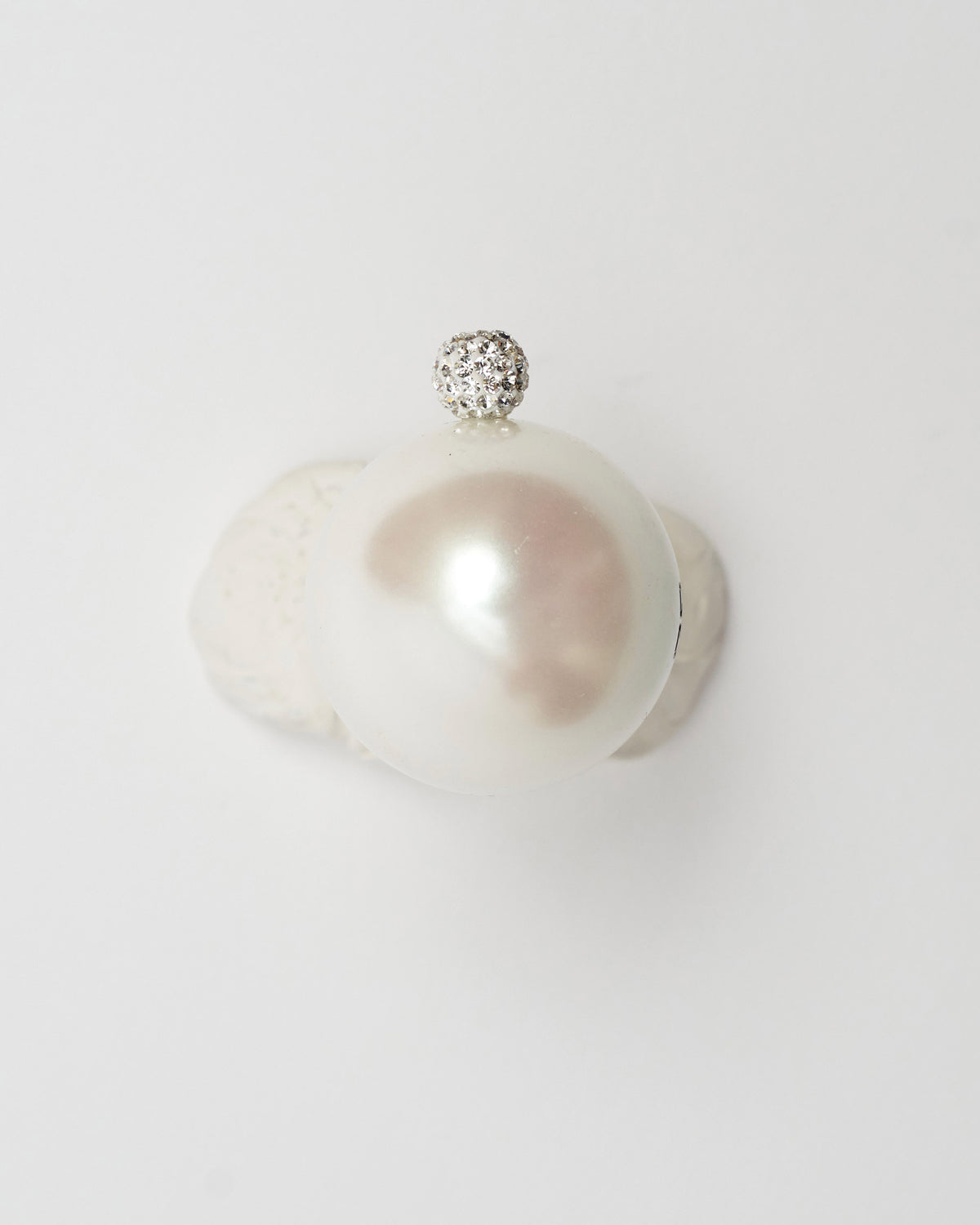 Givenchy Silver ring with pearl