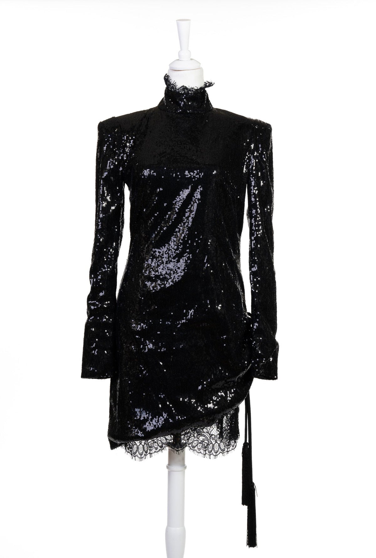 ABITO PAILLETTES E PIZZO