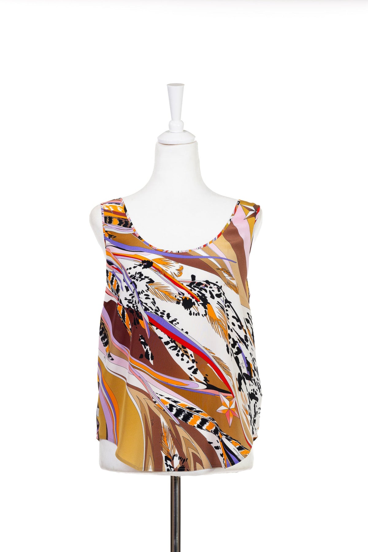 BLUSA CON STAMPA