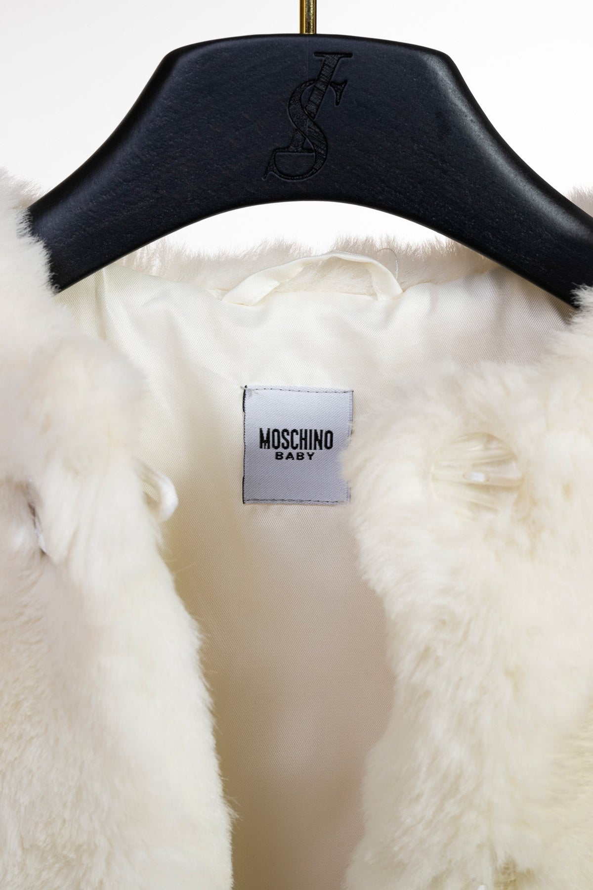 PELLICCIA BIANCA MOSCHINO